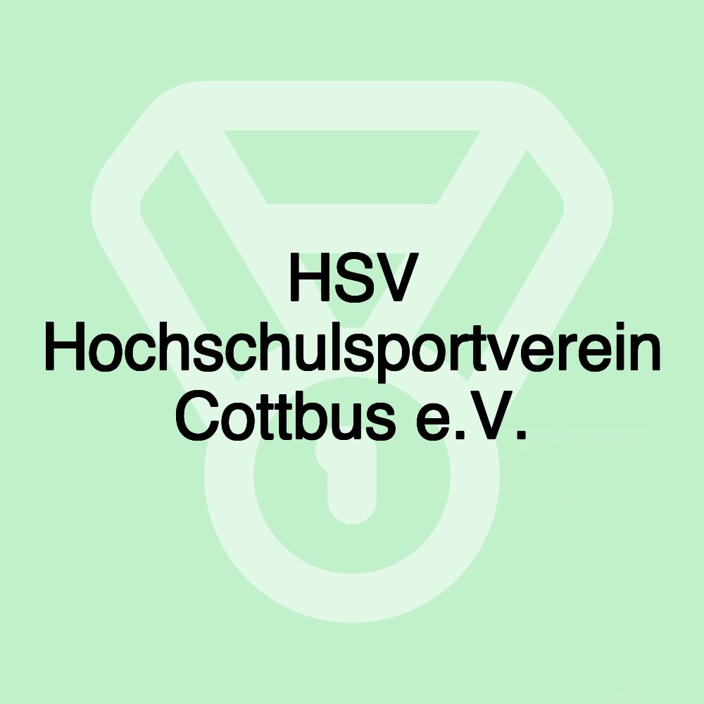 HSV Hochschulsportverein Cottbus e.V.