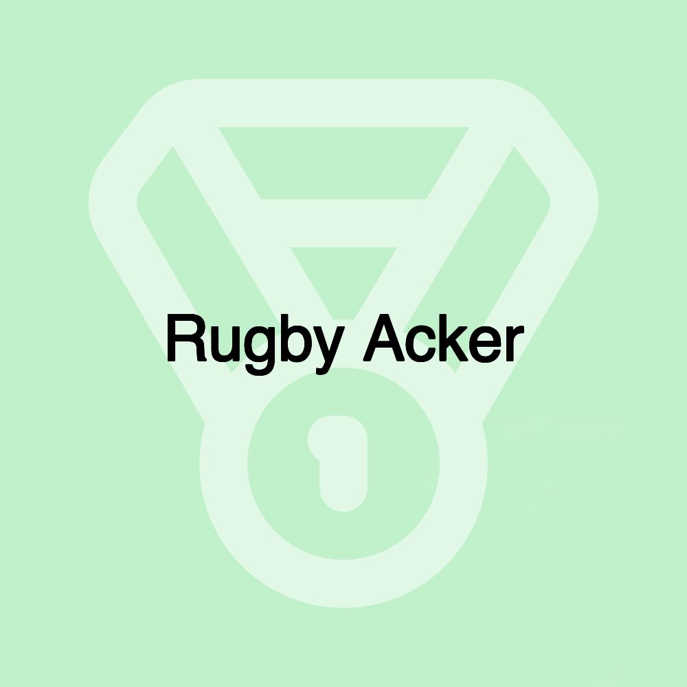 Rugby Acker