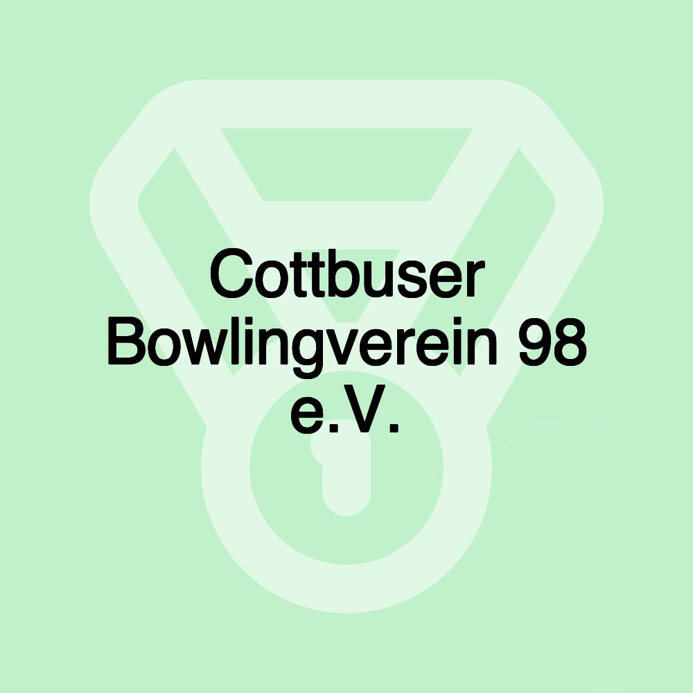 Cottbuser Bowlingverein 98 e.V.