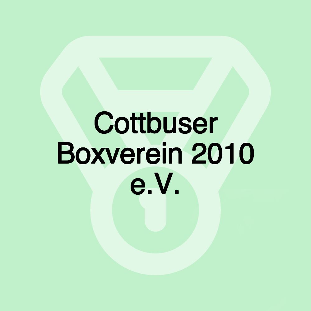 Cottbuser Boxverein 2010 e.V.