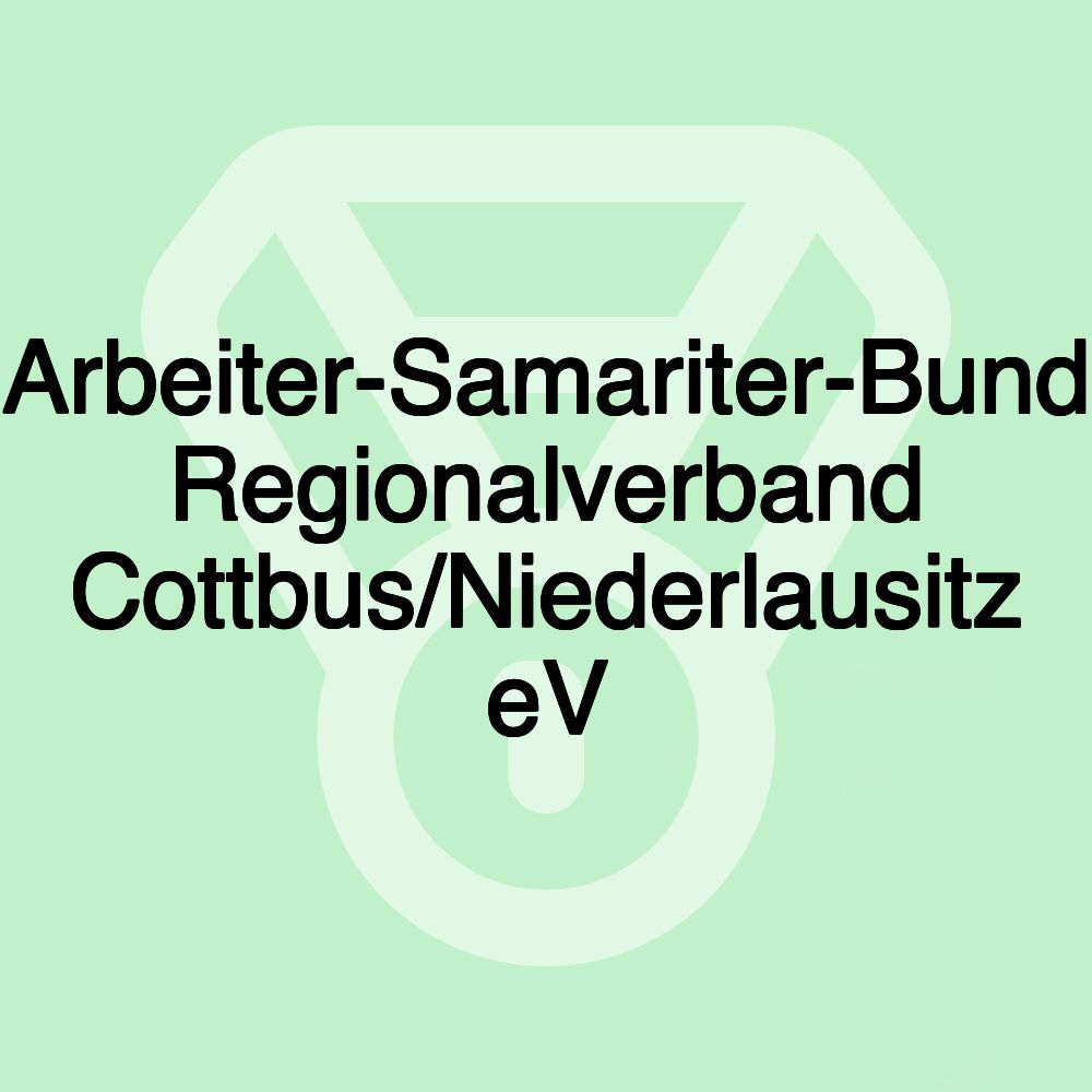 Arbeiter-Samariter-Bund Regionalverband Cottbus/Niederlausitz eV