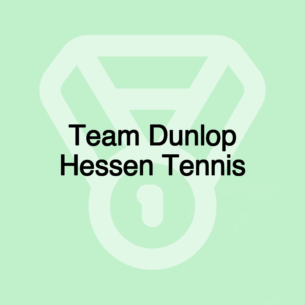 Team Dunlop Hessen Tennis