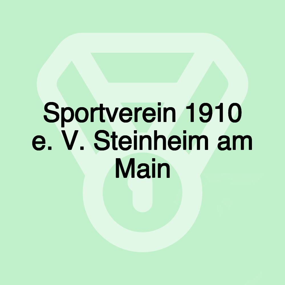 Sportverein 1910 e. V. Steinheim am Main