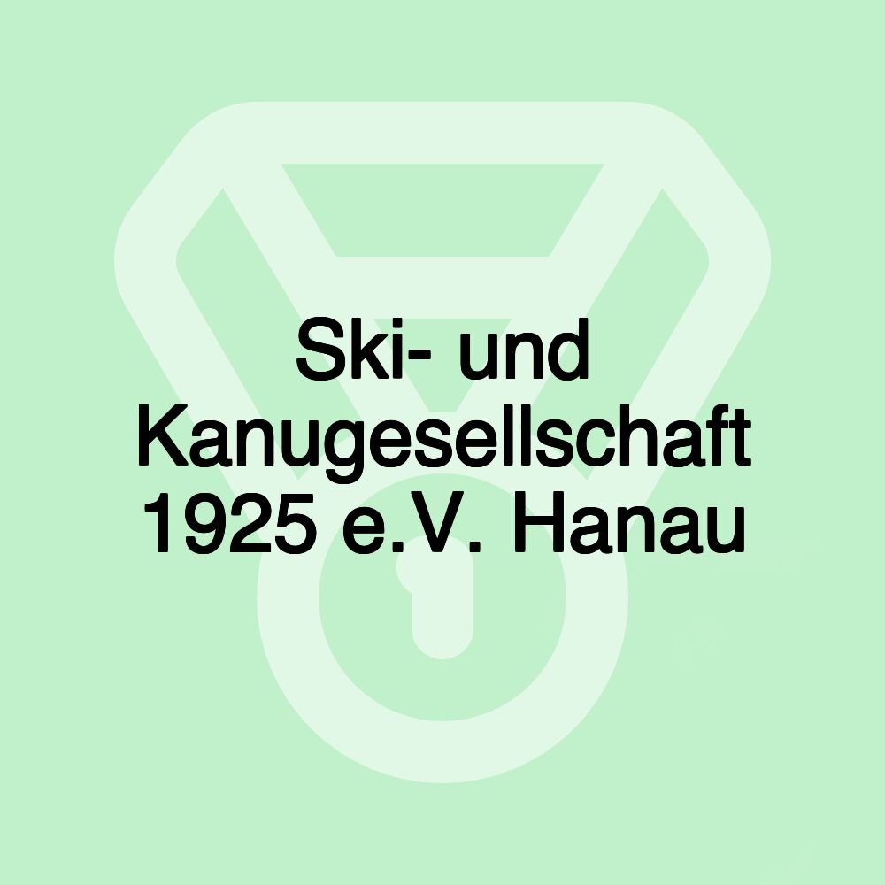 Ski- und Kanugesellschaft 1925 e.V. Hanau