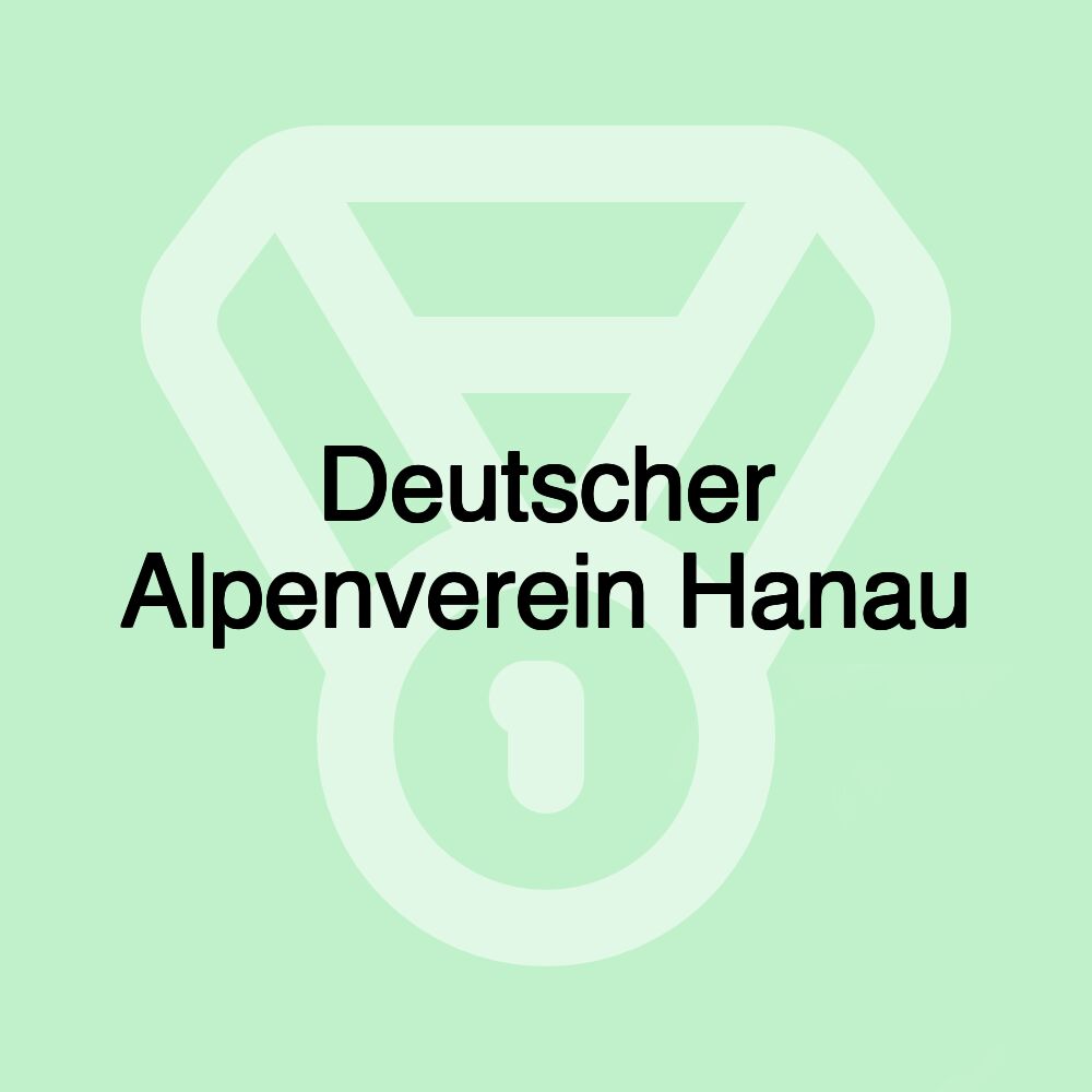 Deutscher Alpenverein Hanau