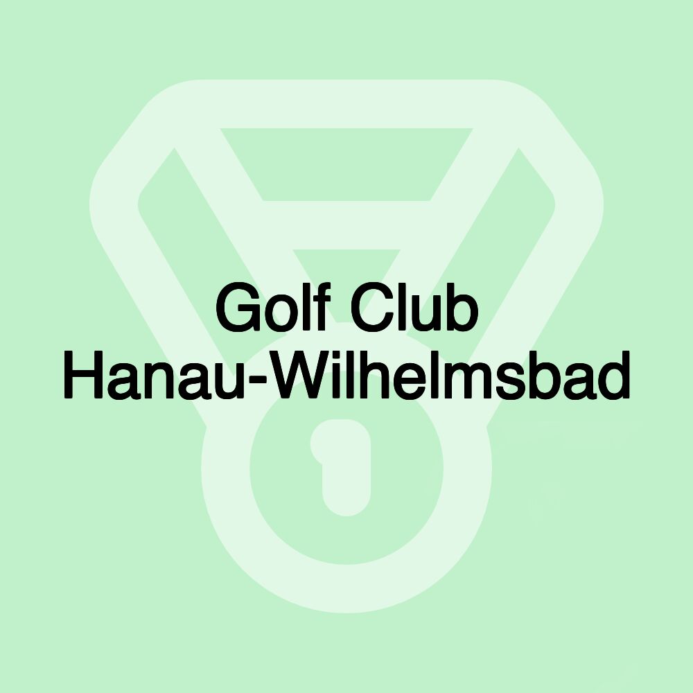 Golf Club Hanau-Wilhelmsbad