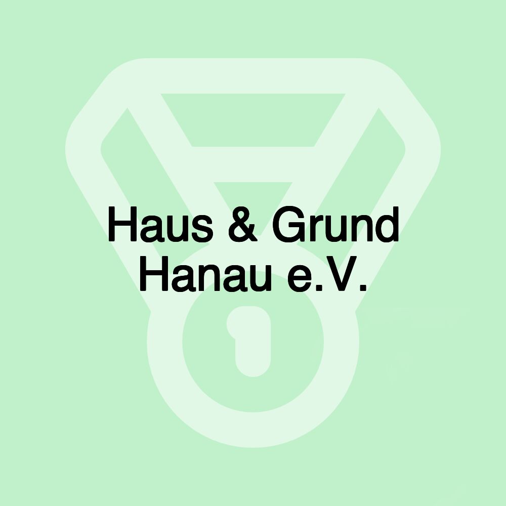 Haus & Grund Hanau e.V.