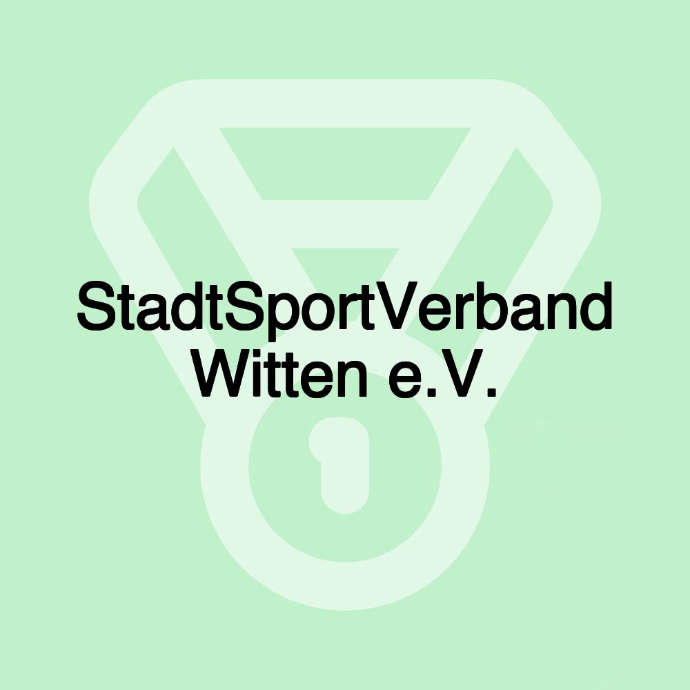 StadtSportVerband Witten e.V.