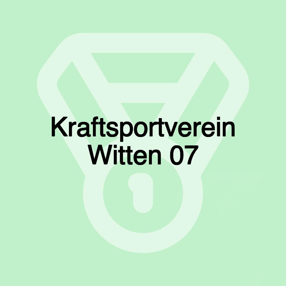 Kraftsportverein Witten 07