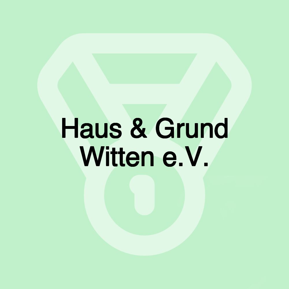 Haus & Grund Witten e.V.