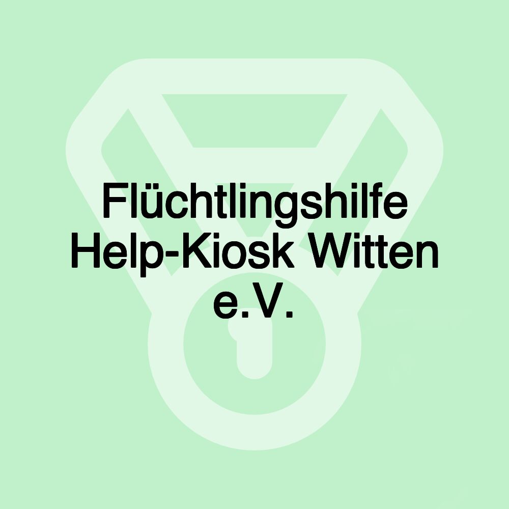 Flüchtlingshilfe Help-Kiosk Witten e.V.