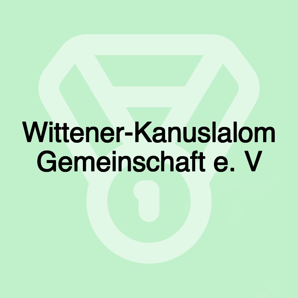 Wittener-Kanuslalom Gemeinschaft e. V