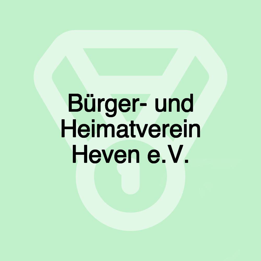 Bürger- und Heimatverein Heven e.V.