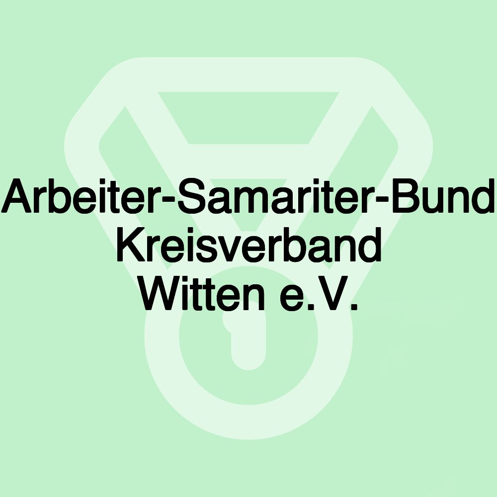 Arbeiter-Samariter-Bund Kreisverband Witten e.V.