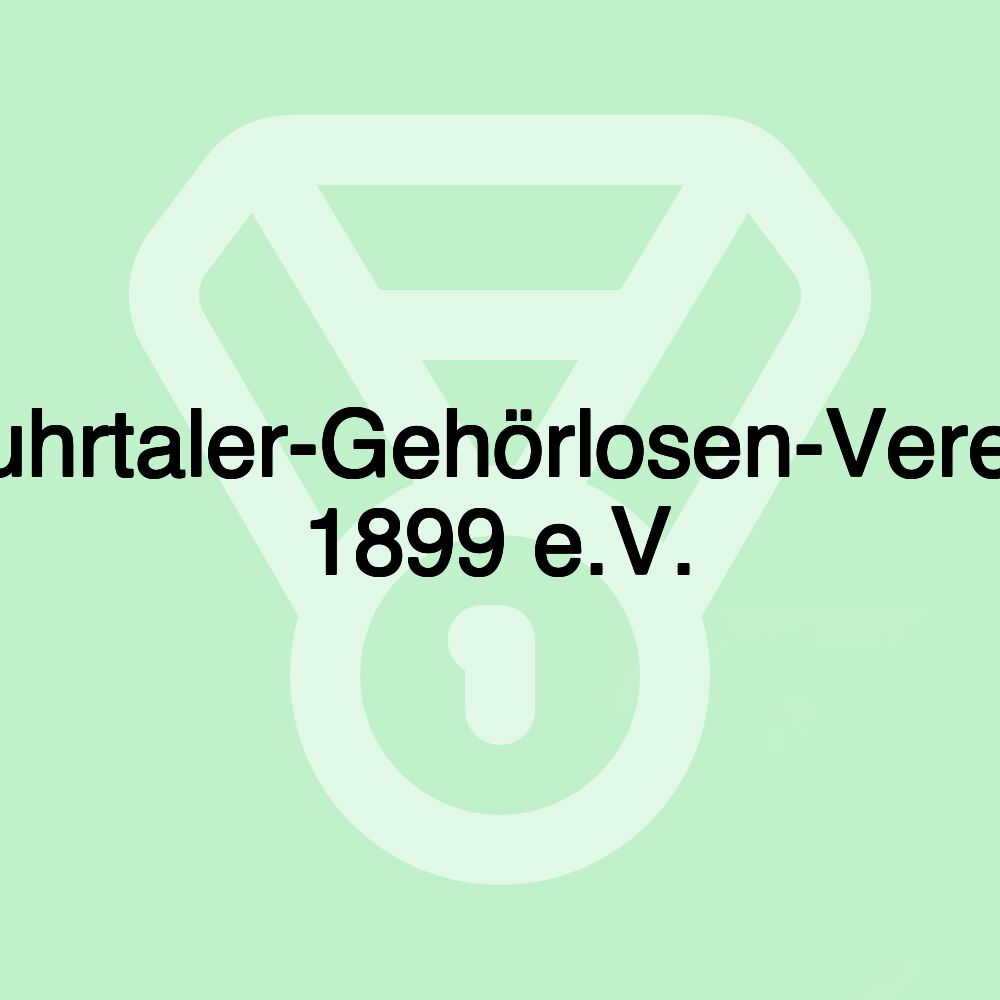 Ruhrtaler-Gehörlosen-Verein 1899 e.V.