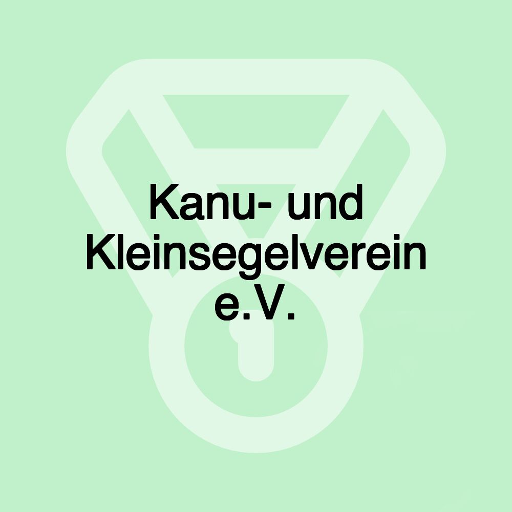 Kanu- und Kleinsegelverein e.V.