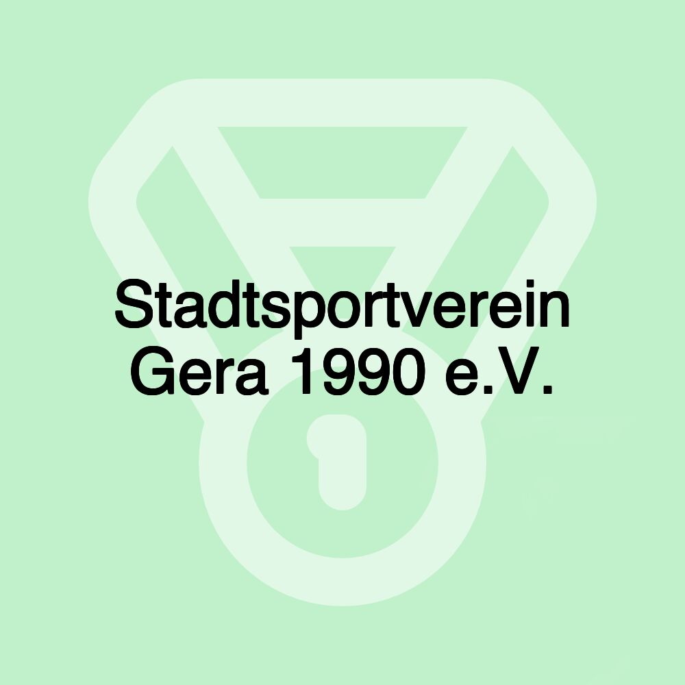 Stadtsportverein Gera 1990 e.V.