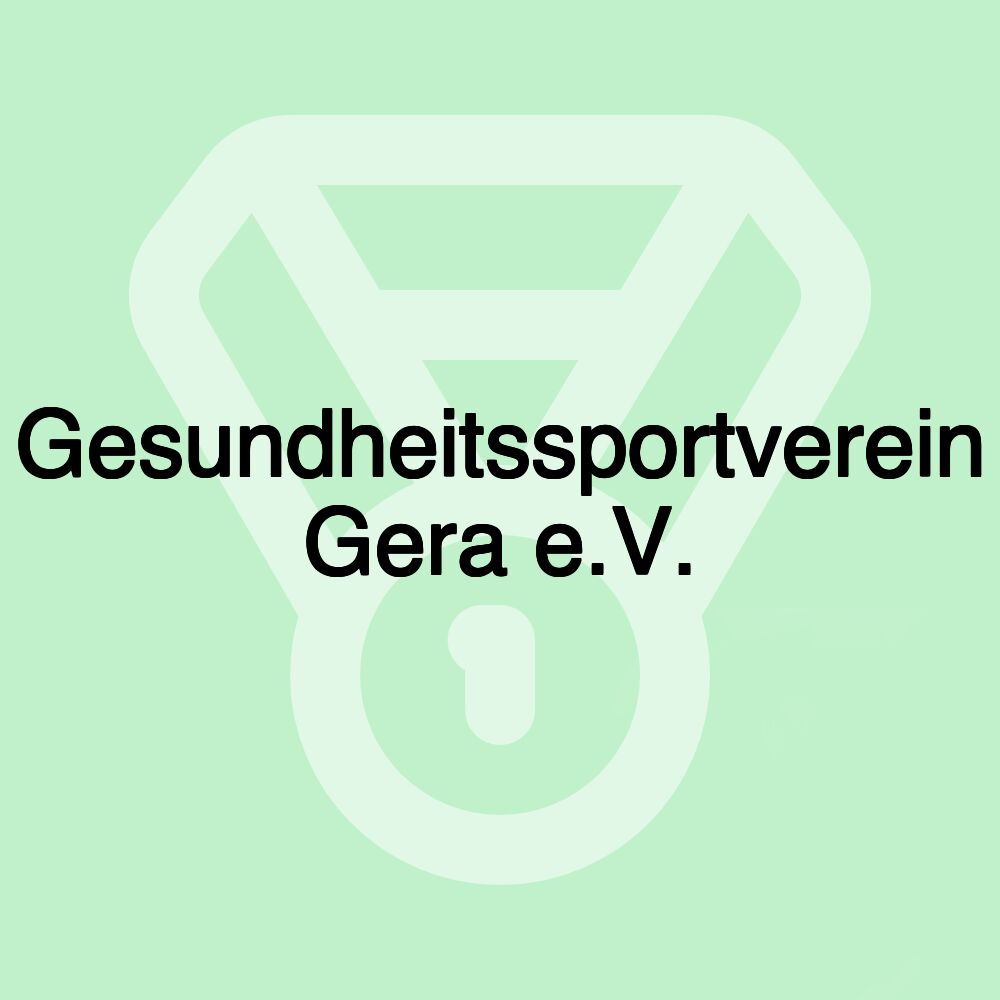 Gesundheitssportverein Gera e.V.