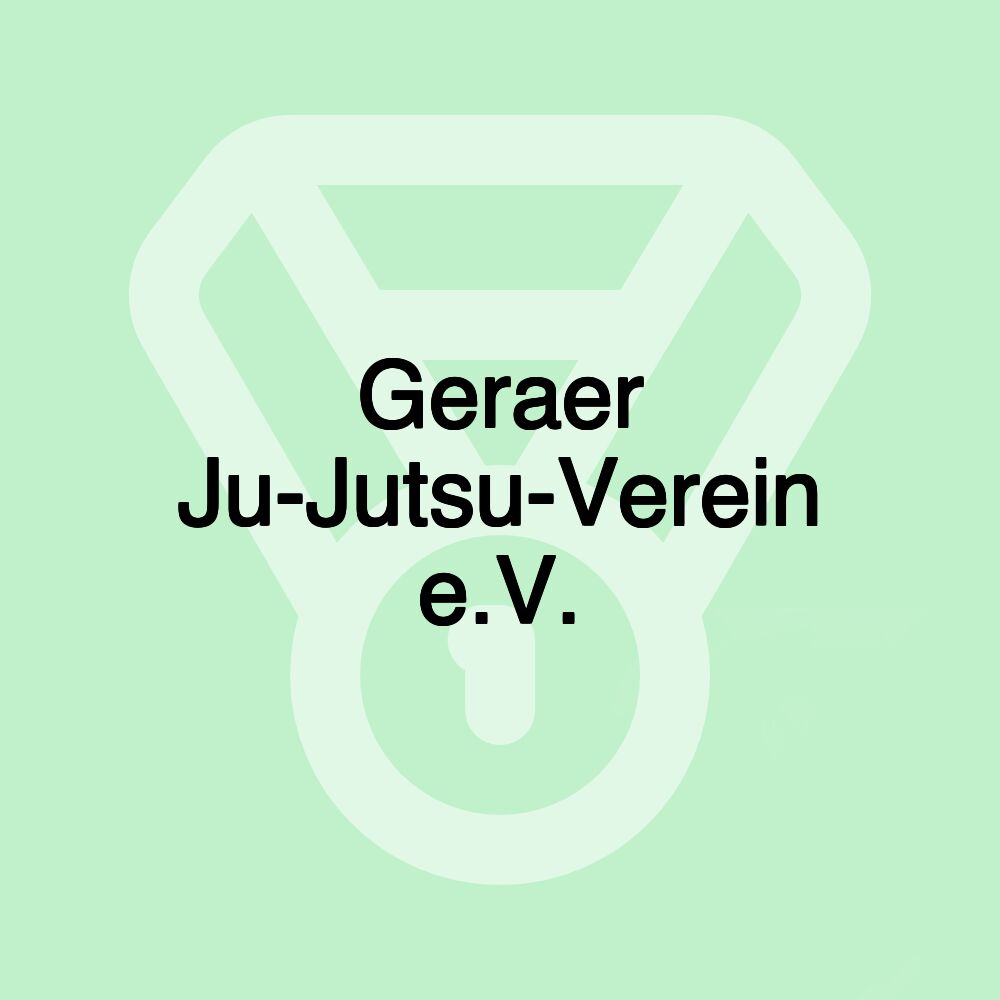 Geraer Ju-Jutsu-Verein e.V.