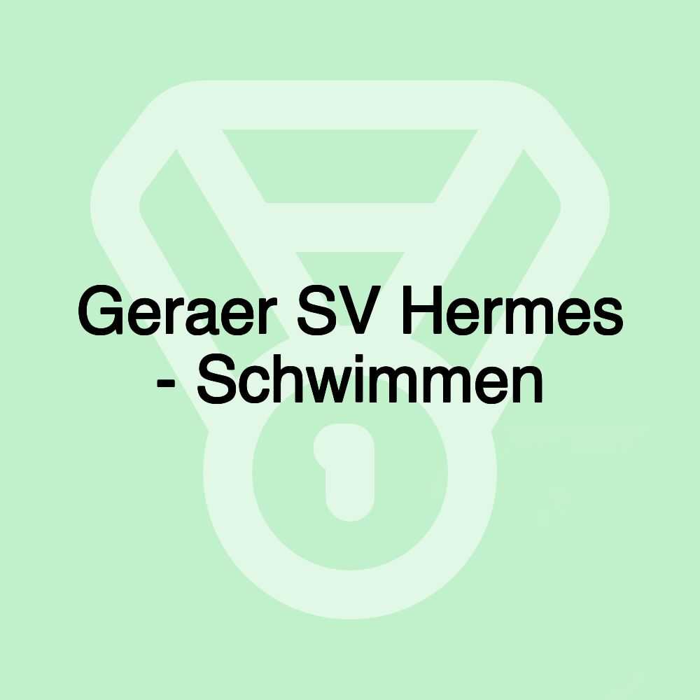 Geraer SV Hermes - Schwimmen