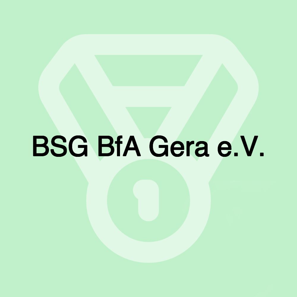 BSG BfA Gera e.V.