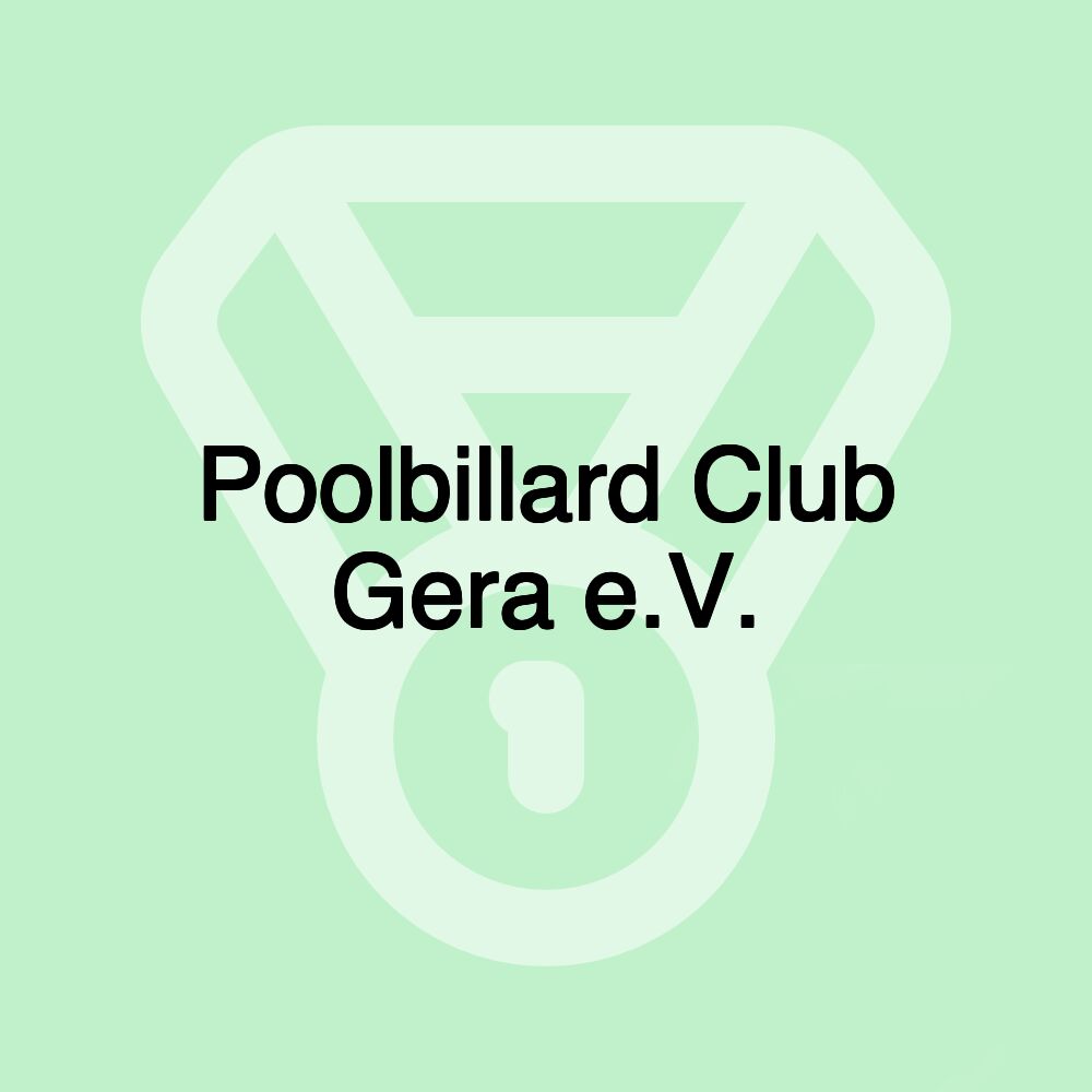 Poolbillard Club Gera e.V.