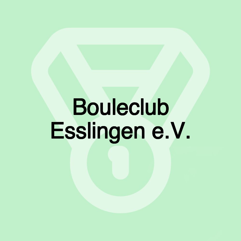 Bouleclub Esslingen e.V.