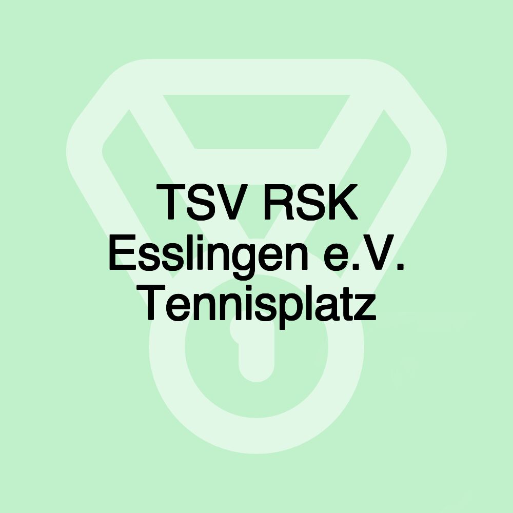 TSV RSK Esslingen e.V. Tennisplatz