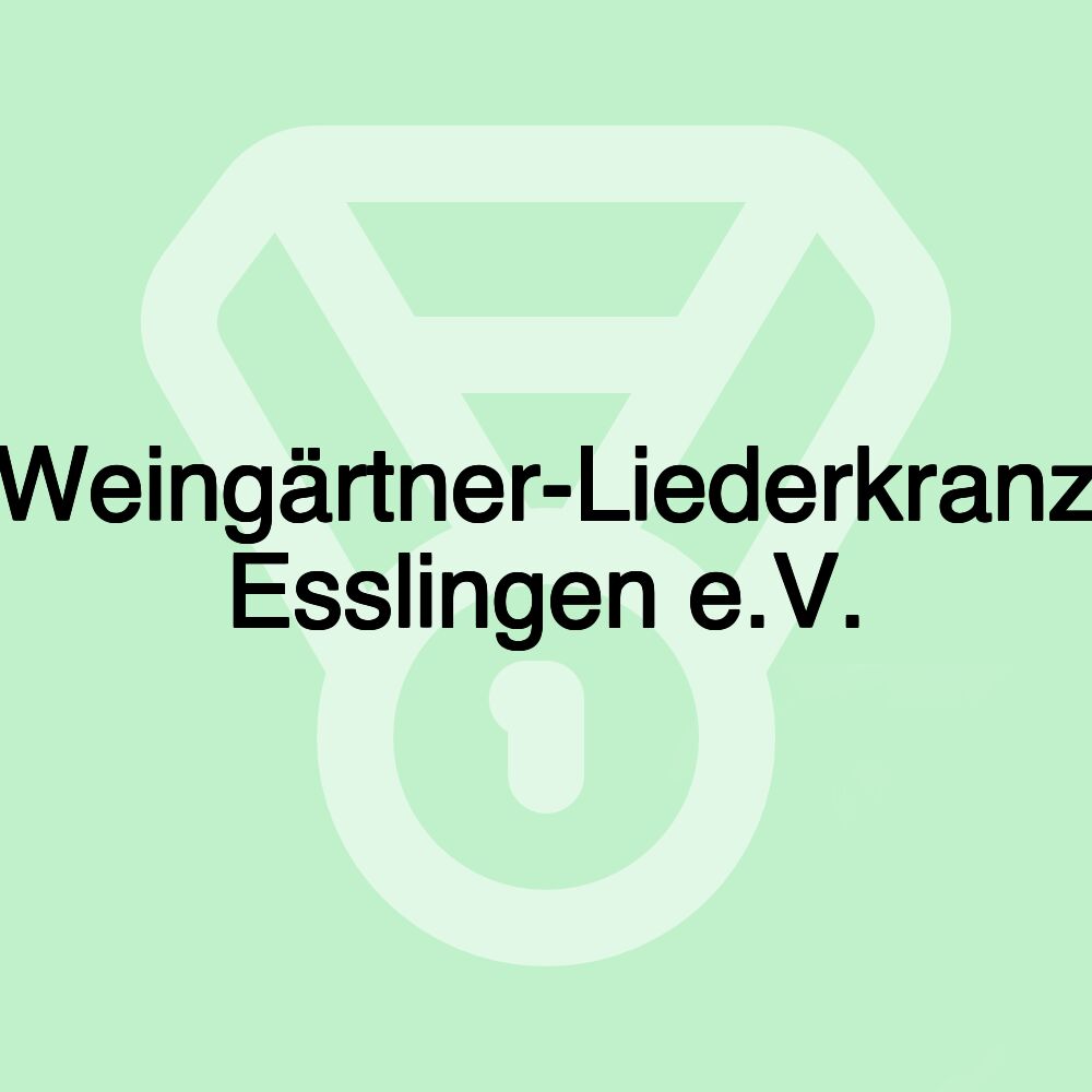 Weingärtner-Liederkranz Esslingen e.V.