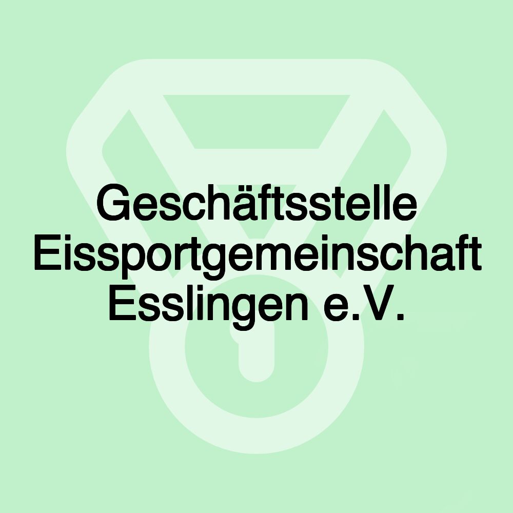 Geschäftsstelle Eissportgemeinschaft Esslingen e.V.