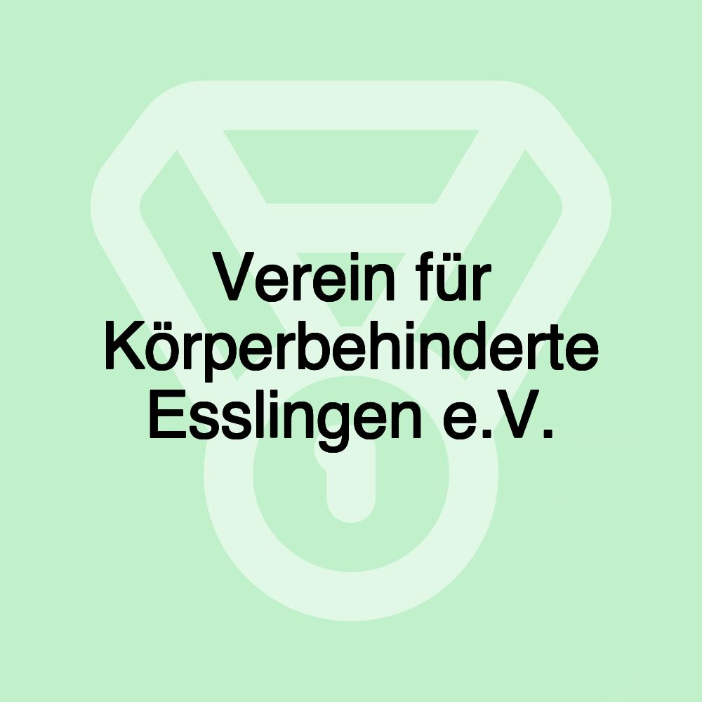 Verein für Körperbehinderte Esslingen e.V.