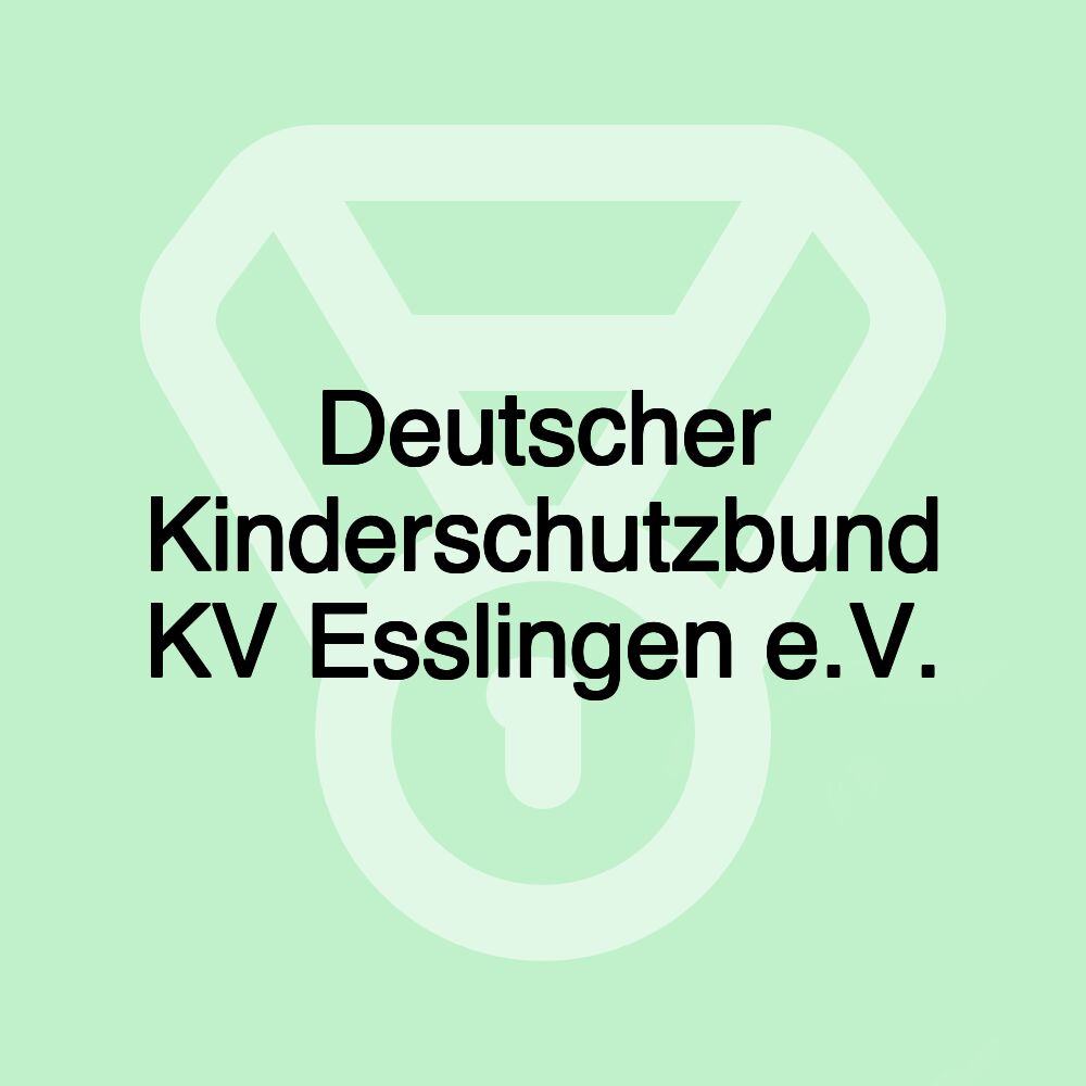 Deutscher Kinderschutzbund KV Esslingen e.V.