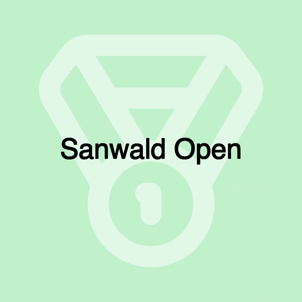 Sanwald Open