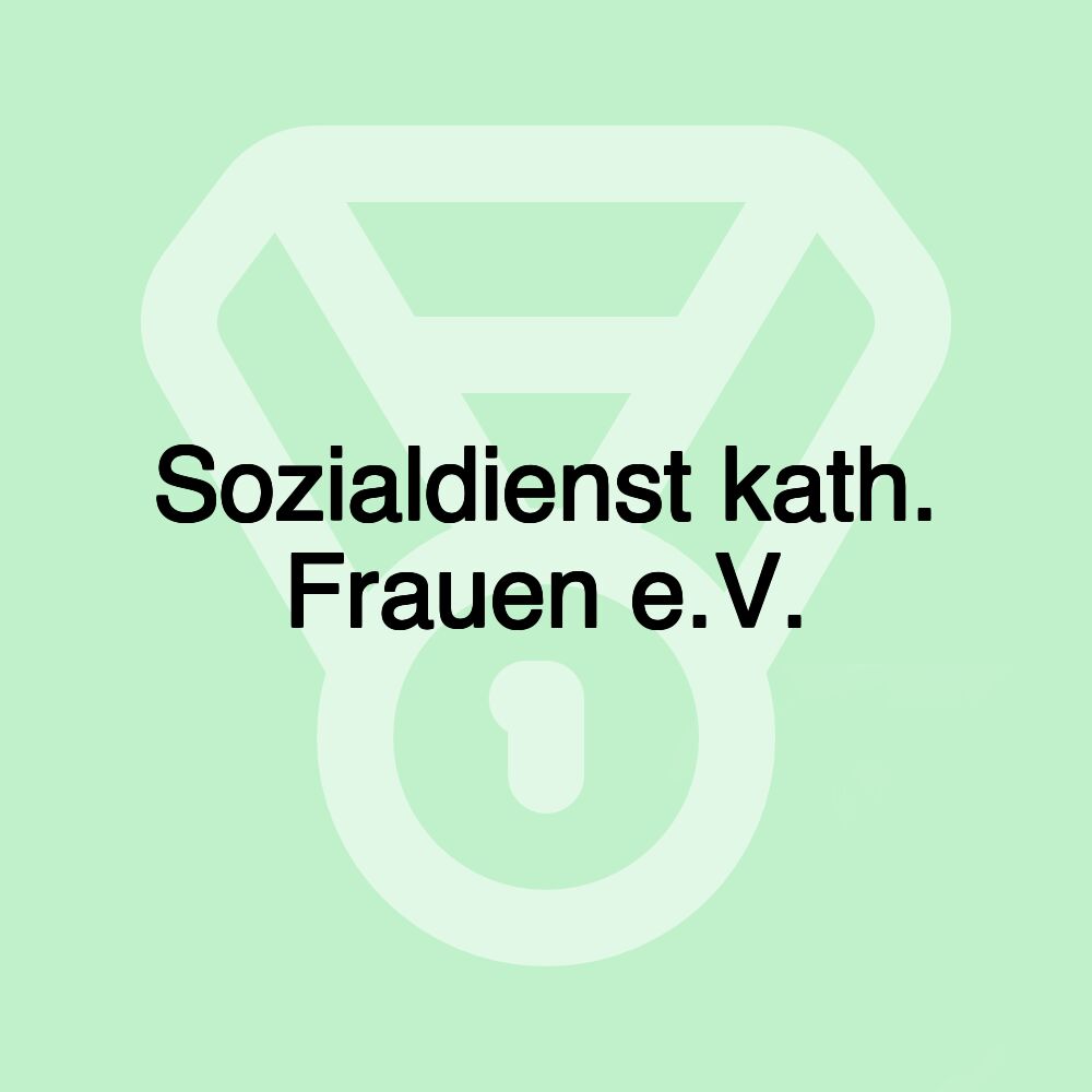 Sozialdienst kath. Frauen e.V.