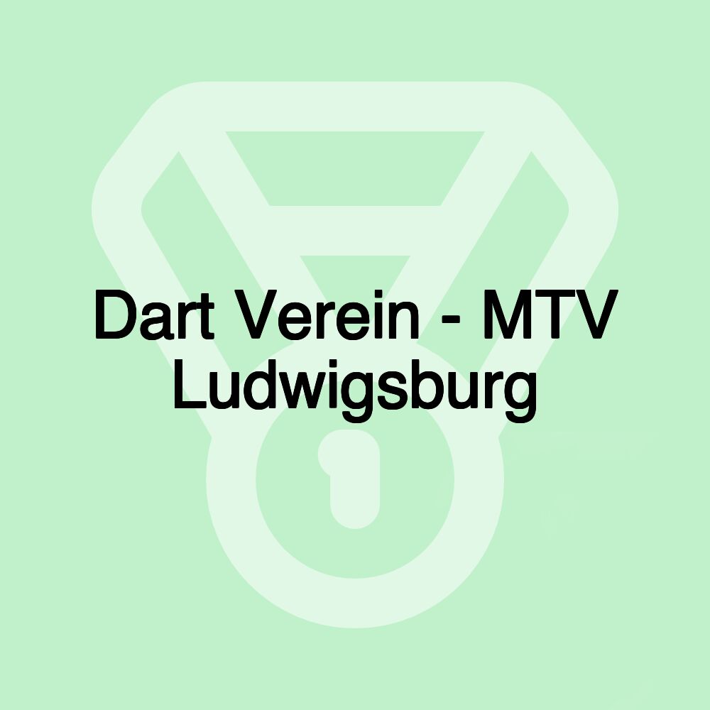 Dart Verein - MTV Ludwigsburg