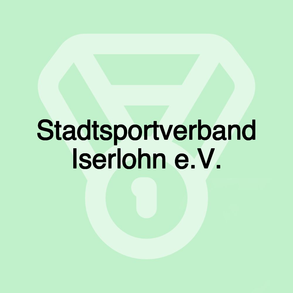 Stadtsportverband Iserlohn e.V.