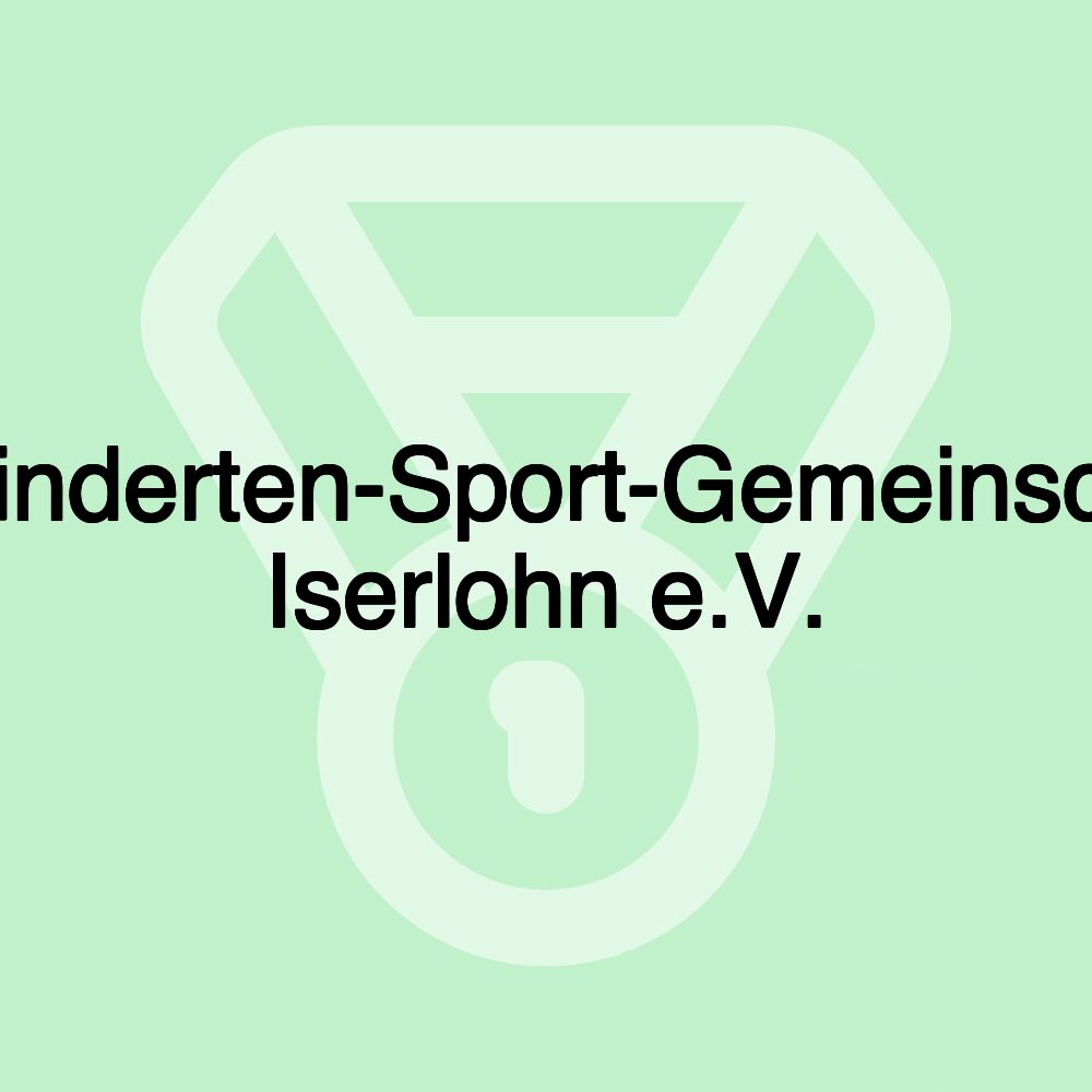 Behinderten-Sport-Gemeinschaft Iserlohn e.V.