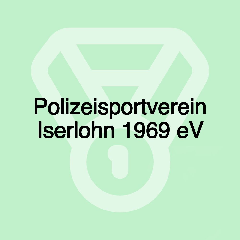 Polizeisportverein Iserlohn 1969 eV