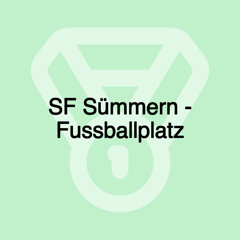 SF Sümmern - Fussballplatz