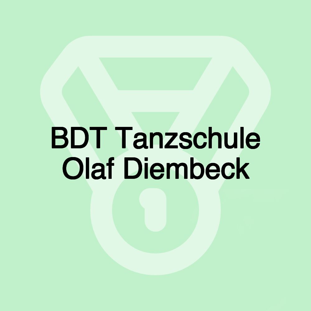 BDT Tanzschule Olaf Diembeck