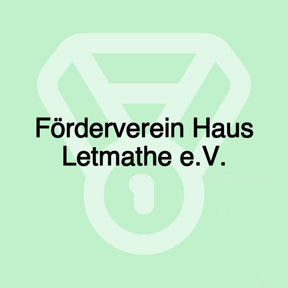 Förderverein Haus Letmathe e.V.