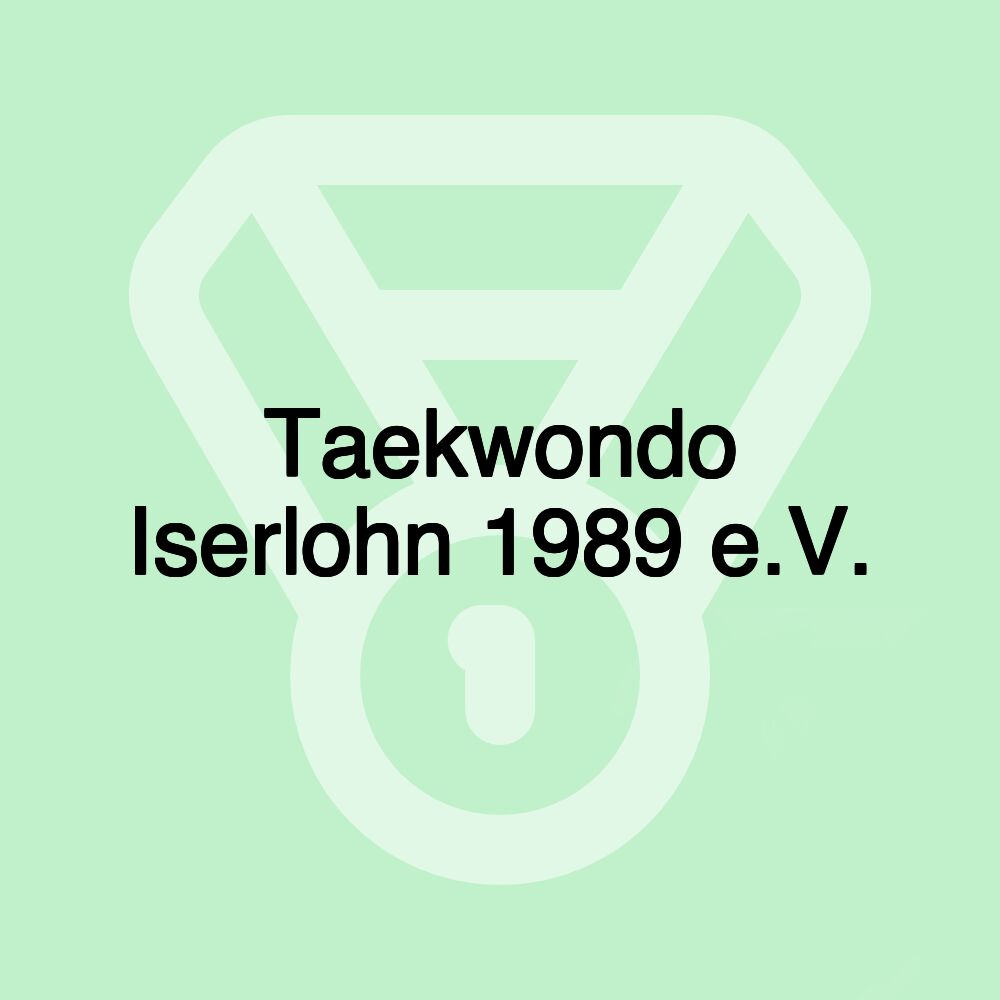 Taekwondo Iserlohn 1989 e.V.