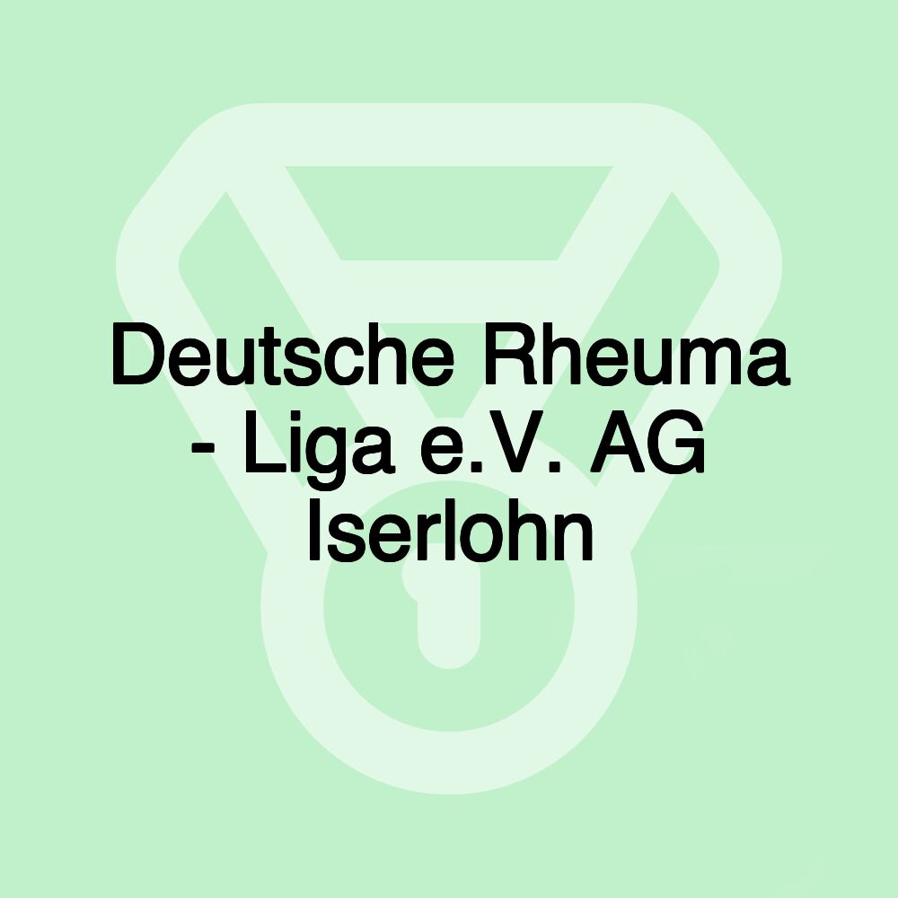 Deutsche Rheuma - Liga e.V. AG Iserlohn