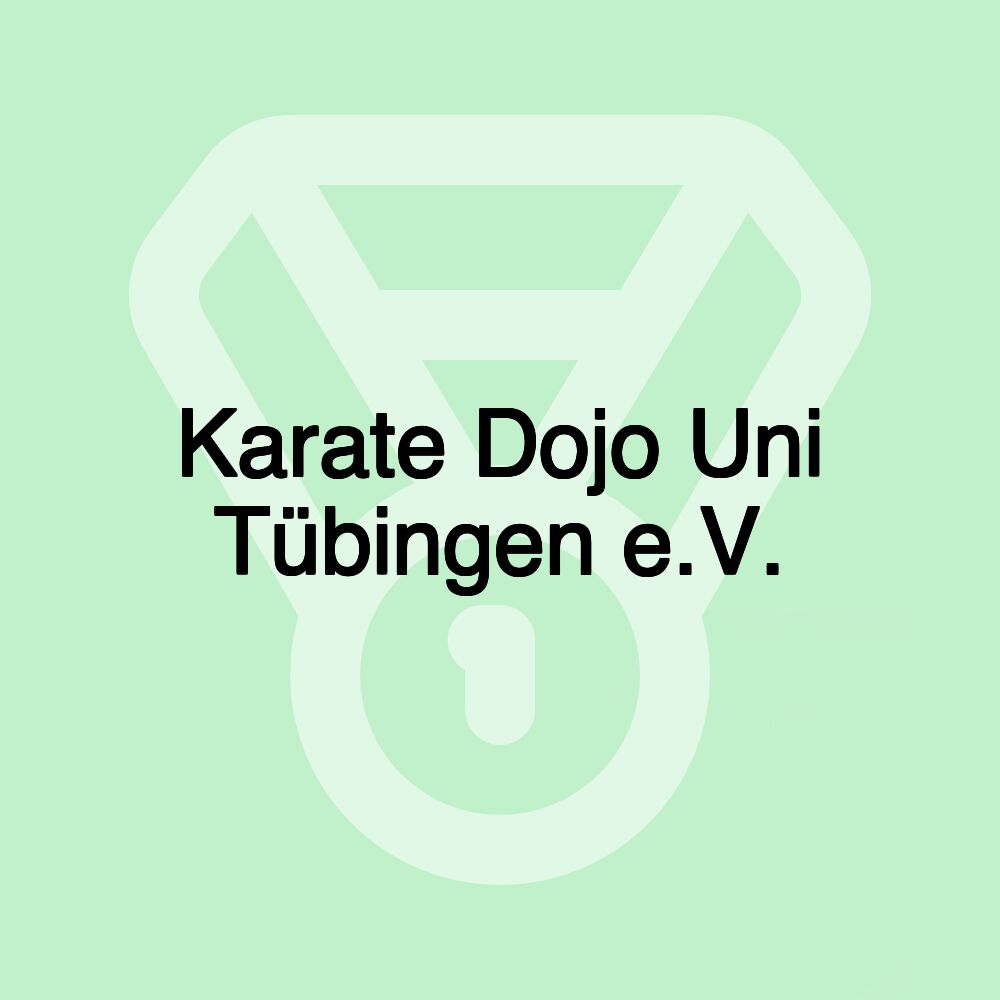 Karate Dojo Uni Tübingen e.V.