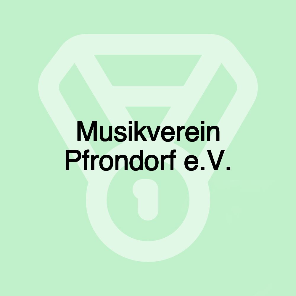 Musikverein Pfrondorf e.V.