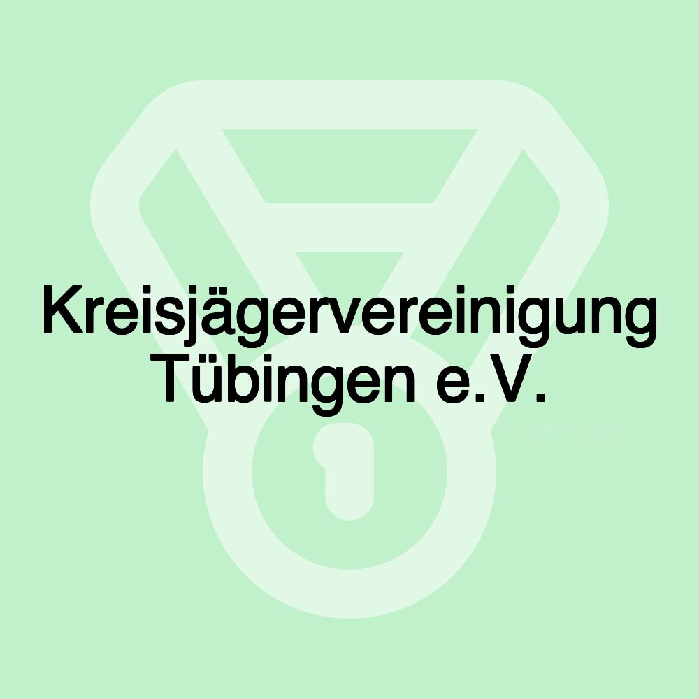 Kreisjägervereinigung Tübingen e.V.