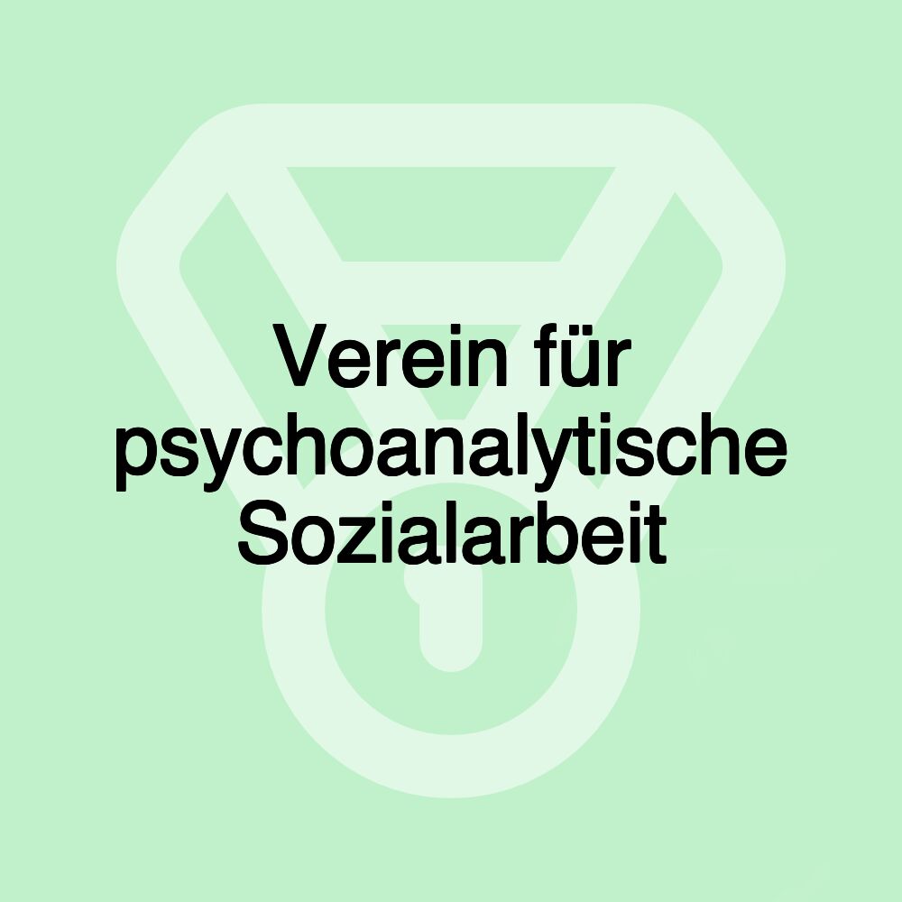 Verein für psychoanalytische Sozialarbeit