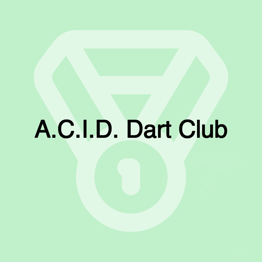 A.C.I.D. Dart Club