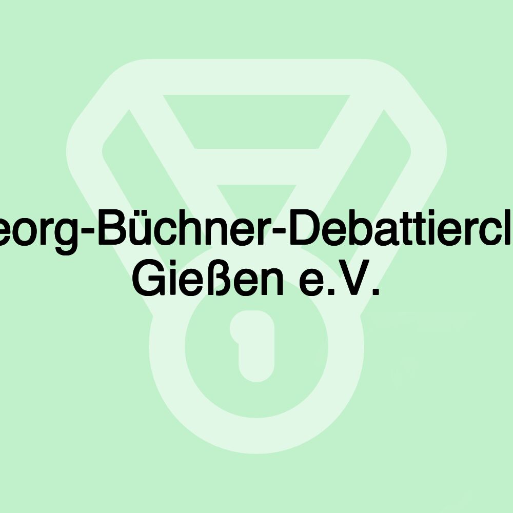 Georg-Büchner-Debattierclub Gießen e.V.