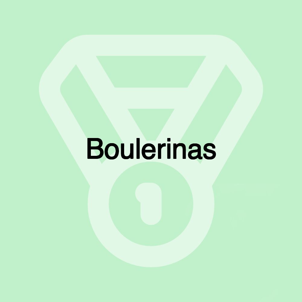 Boulerinas